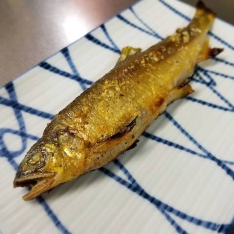 鮎の塩焼き