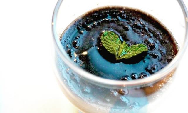 黒胡麻の寒天寄せ