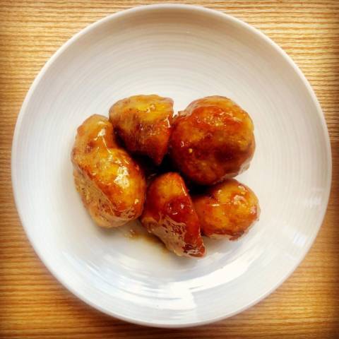 里芋の山椒照り焼き