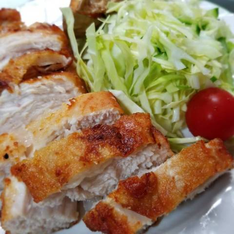 鶏むね肉の油淋鶏