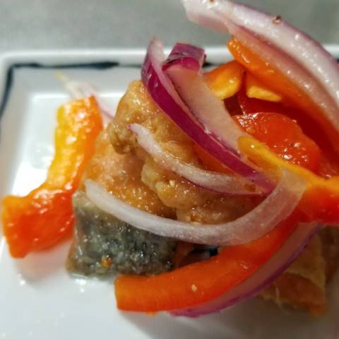 鮭のエスカベージュ