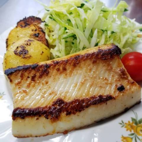 いかのバターじょうゆステーキ