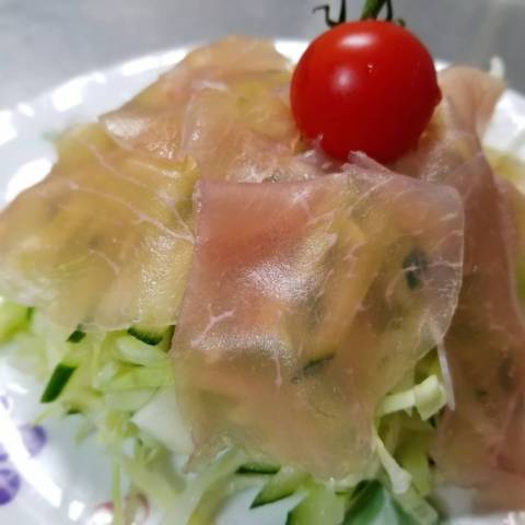 生ハムのサラダ