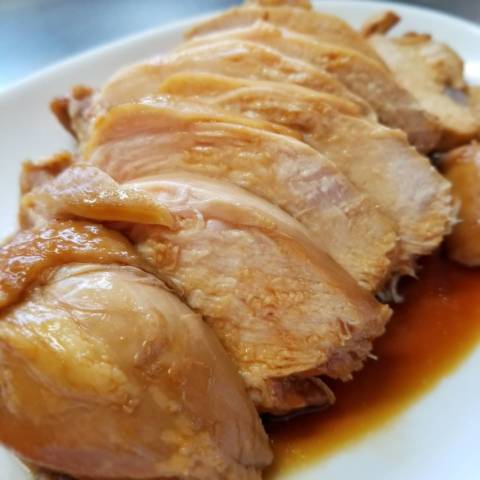 鶏むね肉のしっとりチャーシュー風