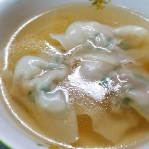 水餃子スープ