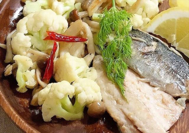 糖質オフのアジハーブグリル