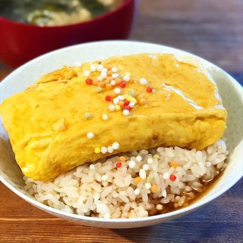 あんかけ出し巻き卵丼