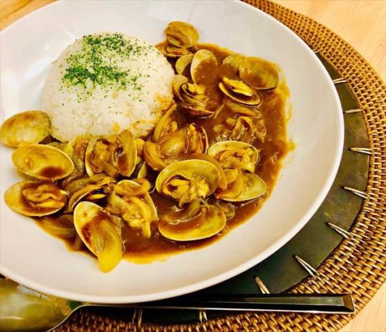 あさりカレー