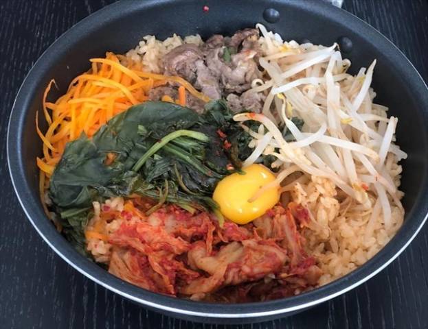 一発ビビンバ石焼風