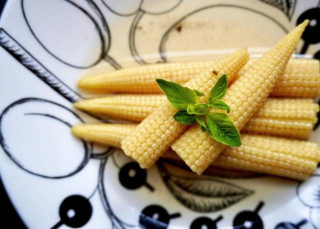 ベビーコーンの煮浸し