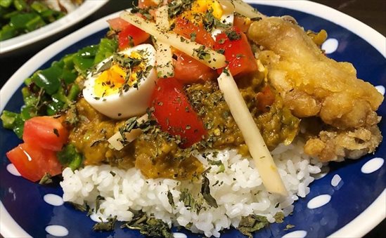 ベイガンバルタカレー