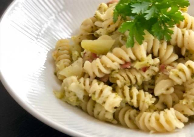 ブロッコリーのフジッリ