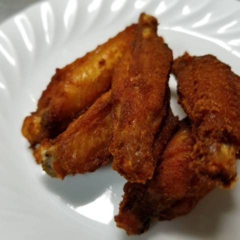 味付手羽先の唐揚げ