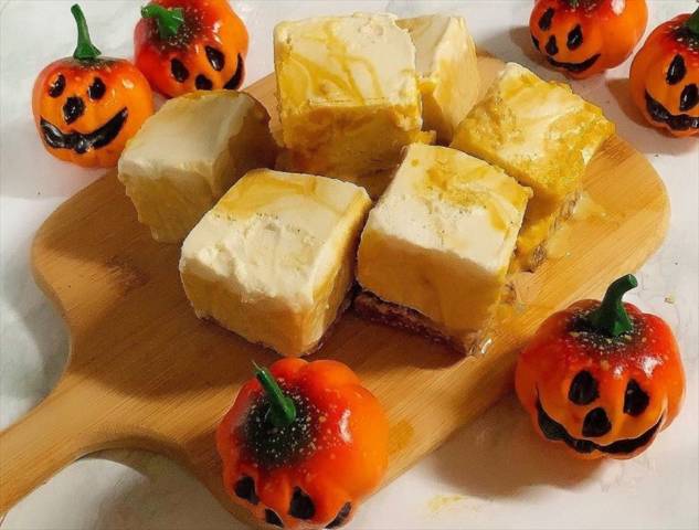 ヴィーガンかぼちゃチーズケーキ