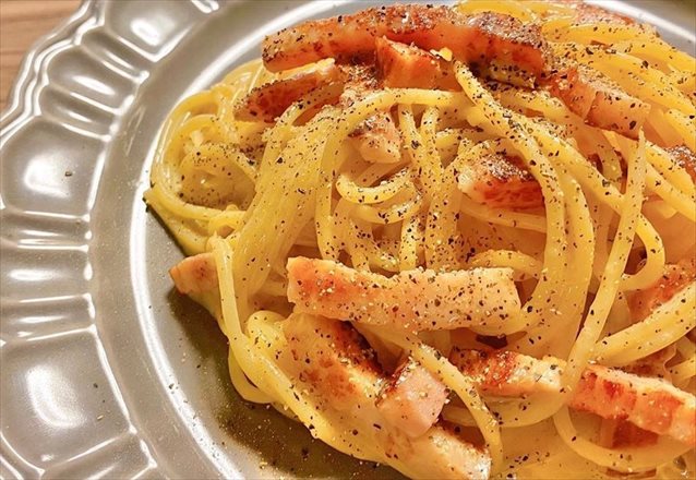 作りやすいカルボナーラ