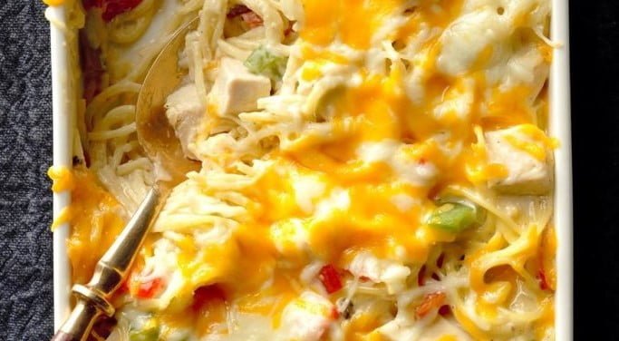 チキン＆チーズスパゲッティ