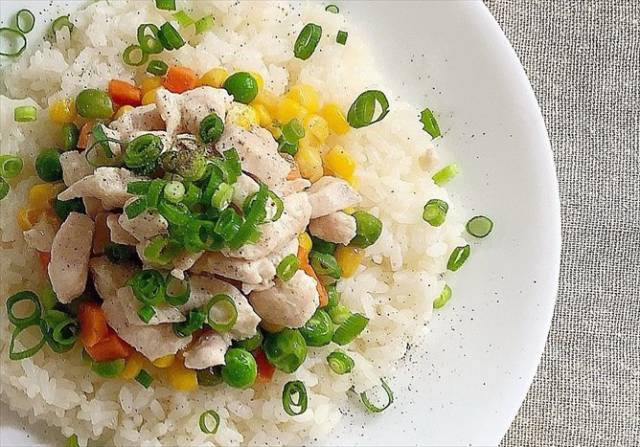 チキンペッパーライス