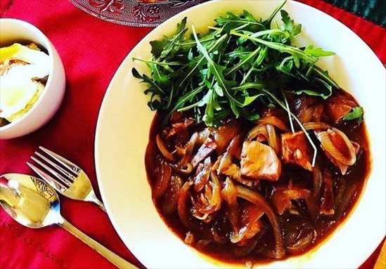 チキンのワイン煮