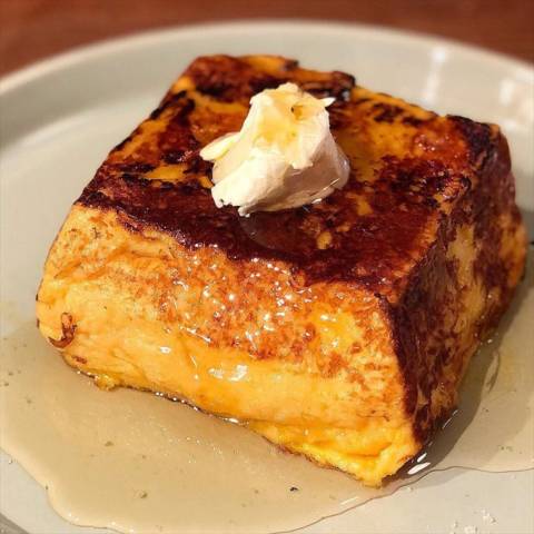 クレームブリュレ風フレンチトースト