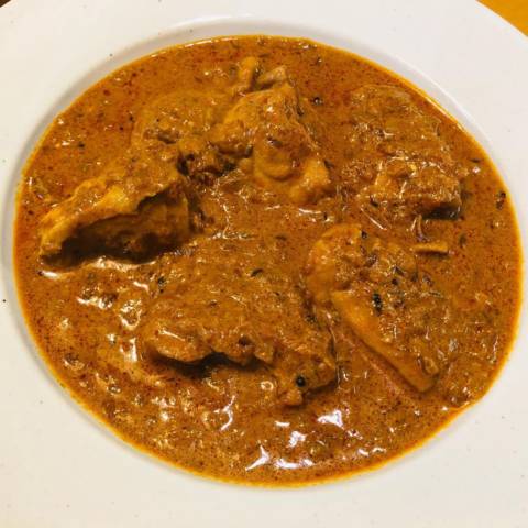 こんがりチキンのマイルドカレー