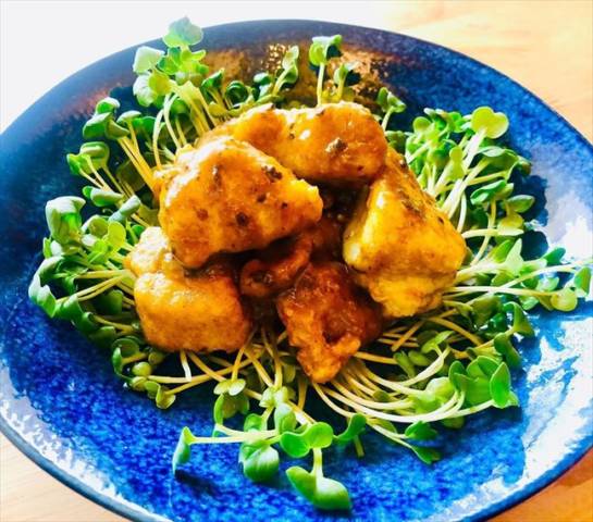 カレー味の唐揚げ