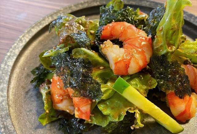 少しピリ辛のチョレギサラダ