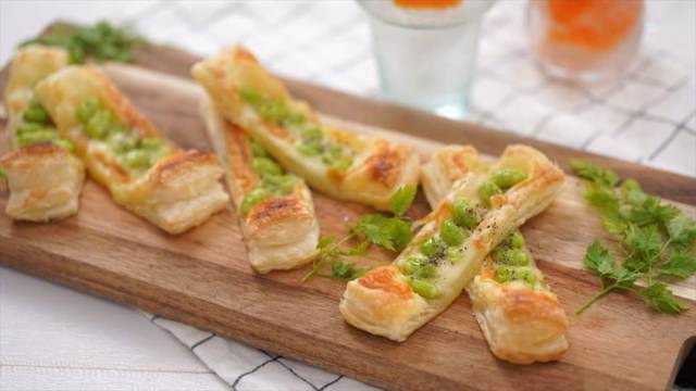 枝豆のチーズパイ