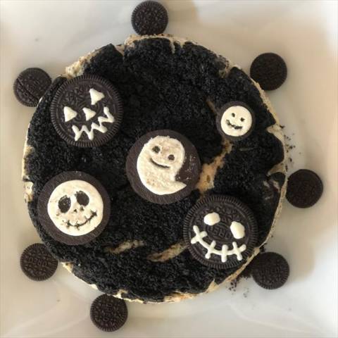 ハロウィンクリームチーズケーキ