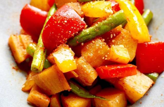 春野菜の五目炒め