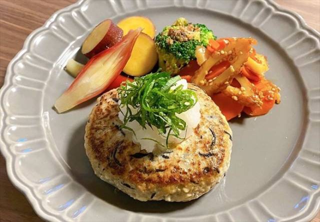 ヘルシー和風ハンバーグ