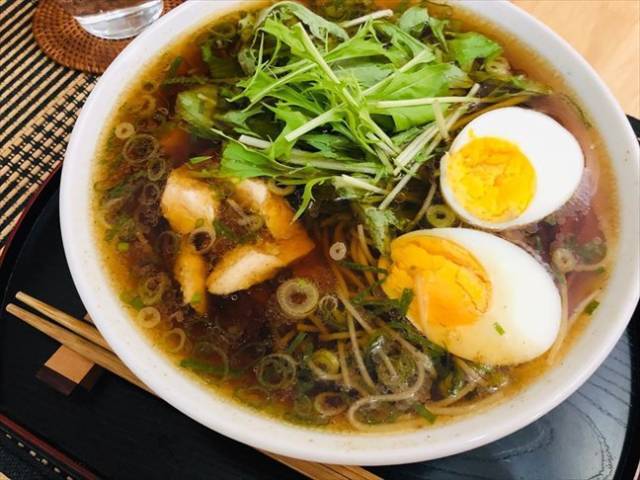 ヘルシー醤油ラーメン