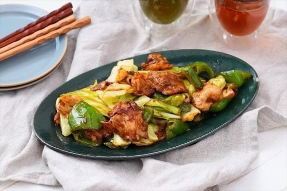 中華料理のホイコーロー