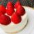 イチゴレアチーズケーキ