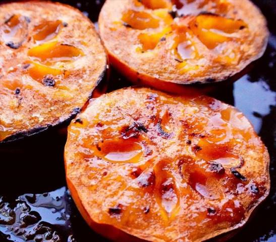 柿のオーブン焼き