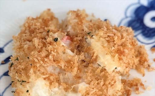 揚げないカニクリームコロッケ