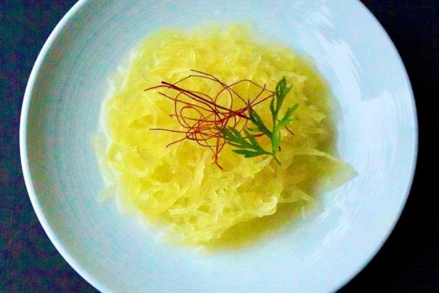 金糸瓜の酢の物