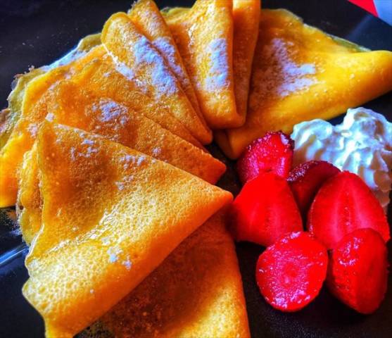 米粉のクレープ