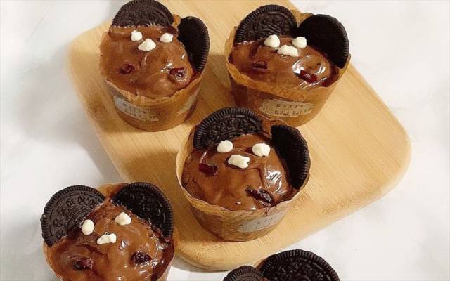 黒くまちゃんマフィン