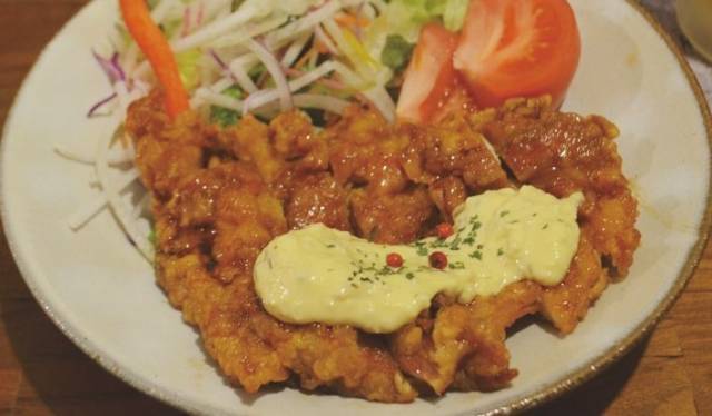 鶏もも肉の黒酢チキン南蛮