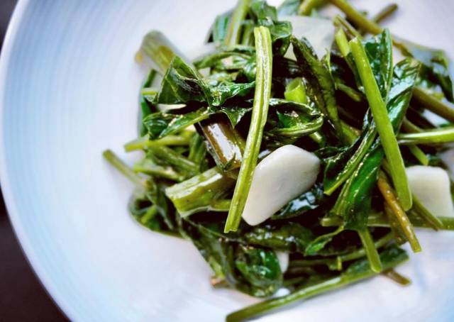 空芯菜のガーリック炒め
