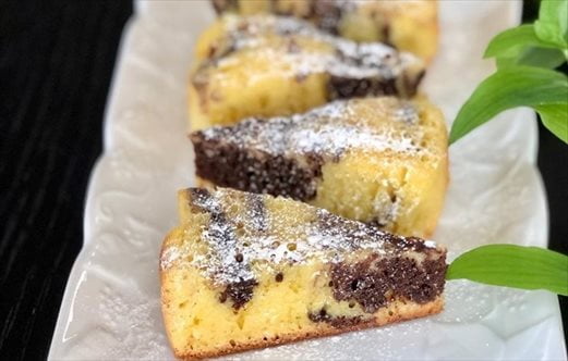 マーブルパウンドケーキ