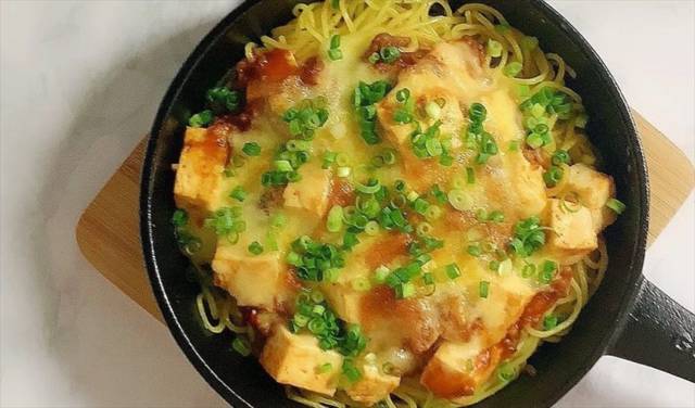 麻婆豆腐焼きそば