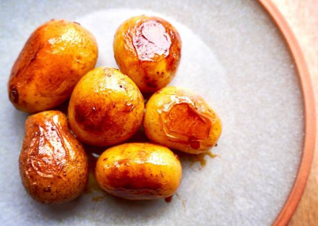 ミニじゃがの照り煮