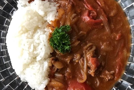 栄養たっぷり無水ハヤシライス