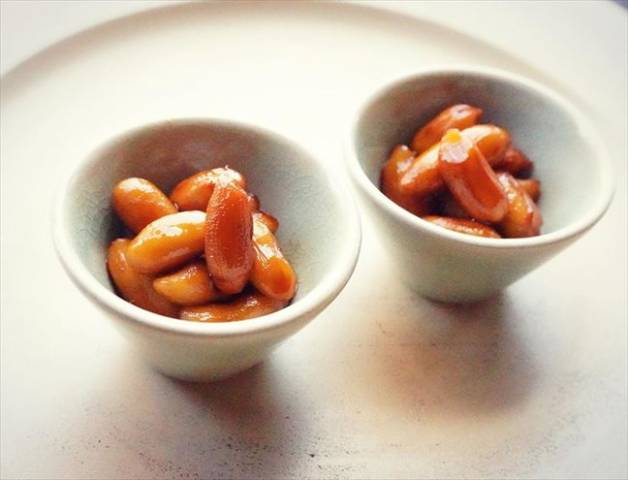 生落花生の醤油煮