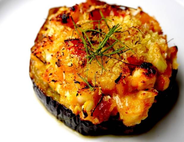 衣川茄子のオーブン焼き