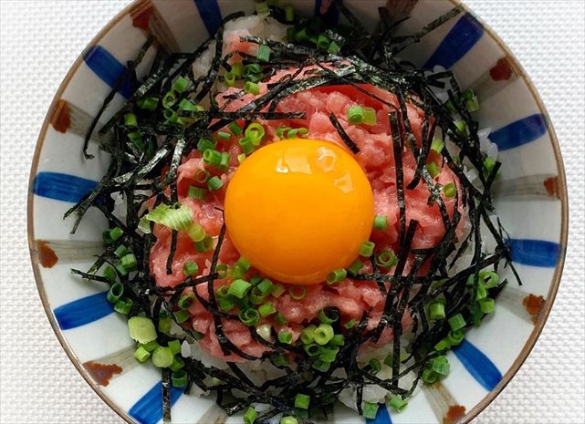 まぐろのネギトロ丼