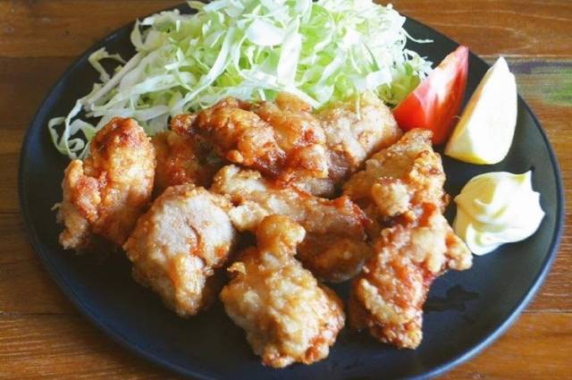 美味しい鶏の唐揚げ