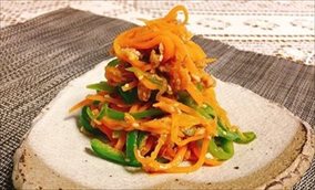 人参とツナの炒めもの