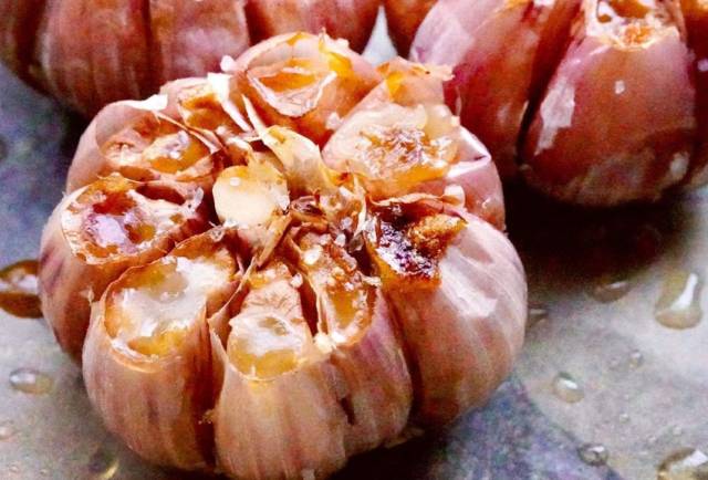 にんにくのオーブン焼き